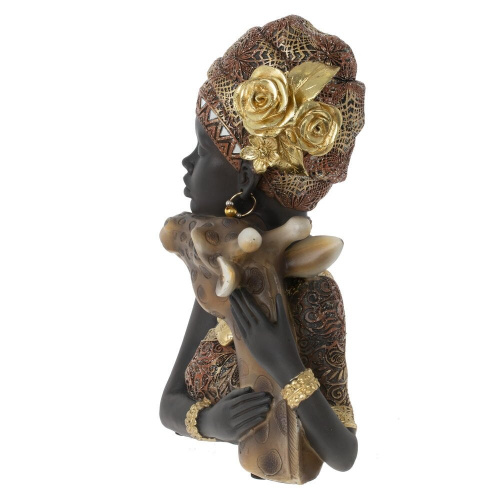 Фигурка декоративная "Африканка", L17 W11,5 H26,5 см фото 2