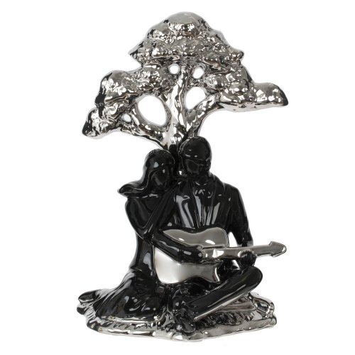 Фигурка декоративная "Влюбленная пара", L21,5 W16 H29 см Фигурка декоративная "Влюбленная пара", L21,5 W16 H29 см