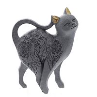 Фигурка декоративная "Кошка", L13 W6 H14,5 см