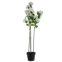 Цветочная композиция "Гортензия", L35 W30 H126 см