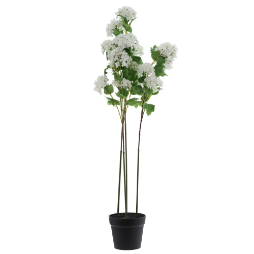 Цветочная композиция "Гортензия", L35 W30 H126 см