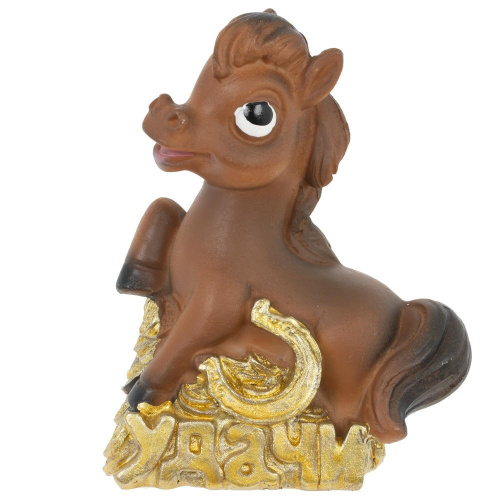 Копилка "Лошадь", L8 W5 H10 см, 4в. фото 4