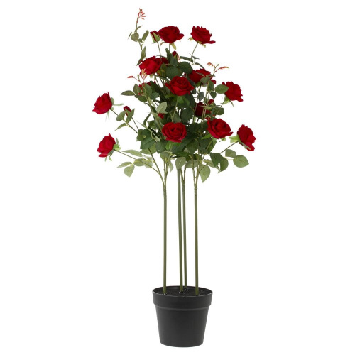 Цветочная композиция "Роза", L27 W27 H105 см