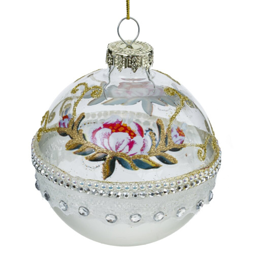 Набор из 12шт Украшение новогоднее "Шар", D 8 см, L34 W25 H9 см фото 10 Набор из 12шт Украшение новогоднее "Шар", D 8 см, L34 W25 H9 см фото 10