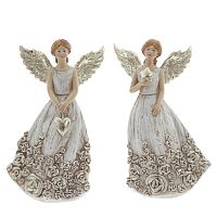 Фигурка декоративная "Ангел", L7,5 W5 H13,5 см, 2в.