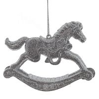 Украшение новогоднее "Лошадка", L8 W0,7 H7 см
