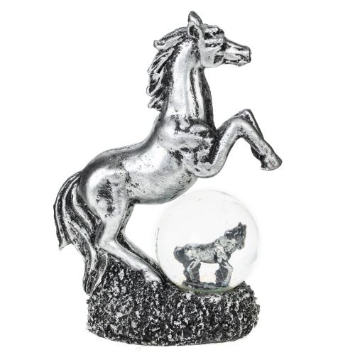 Фигурка декор в стекл шаре "Лошадь", L10 W5 H14 см, 2в. фото 5 Фигурка декор в стекл шаре "Лошадь", L10 W5 H14 см, 2в. фото 5