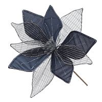 Цветок искусственный "Пуансеттия", L23 W23 H36 см Цветок искусственный "Пуансеттия", L23 W23 H36 см