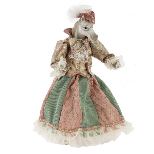 Игрушка набивная "Лошадь", L18 W11 H42/22 см фото 3