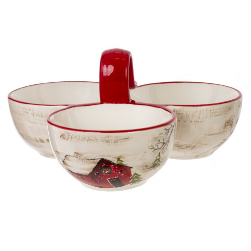 Менажница (3х220мл), 660 мл, L24 W22,5 H12 см фото 4