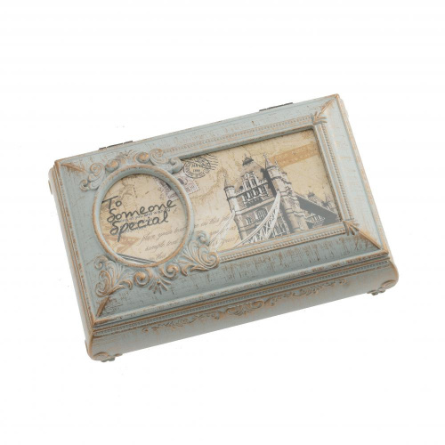 Шкатулка музыкальная , L18 W12 H7,5 см, 5в. фото 5 Шкатулка музыкальная , L18 W12 H7,5 см, 5в. фото 5