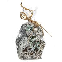 Изделие декоративное " Новогодняя композиция", L10 W10 H20 см