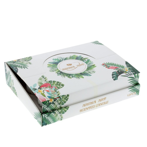 Свеча ароматическая (блок микс 12шт), L7 W7 H8 см, 2в. фото 20 Свеча ароматическая (блок микс 12шт), L7 W7 H8 см, 2в. фото 20