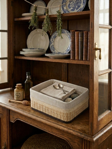 Корзина, L26 W20 H12 см фото 7