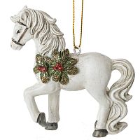Фигурка декоративная подвесная "Лошадка", L7 W2,5 H8 см