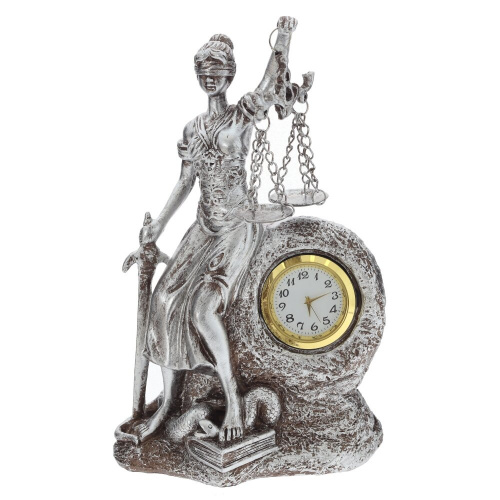 Часы настольные "Фемида" (1xА377), L10 W7 H15,5 см фото 2