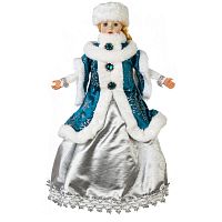 Снегурочка с ёмкостью для конфет, L20 W14 H45 см
