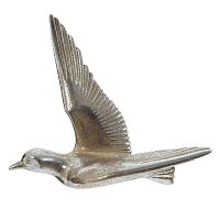 Изделие декоративное настенное "Птица", L19 W18,5 H8 см