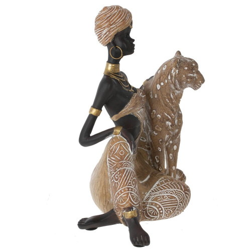 Фигурка декоративная "Африканка", L17 W14 H23 см фото 4