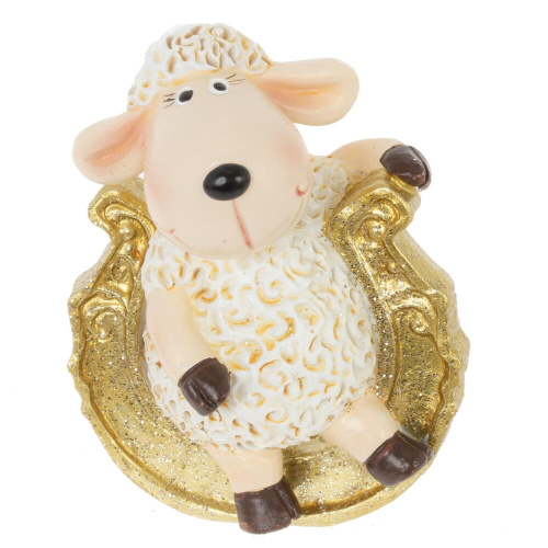 Фигурка декоративная  "Овечка", L5,5 W4 H7, 2в. фото 6