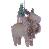 Фигурка декоративная "Олень", L8 W5 H11 см