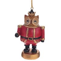 Изделие декоративное подвесное "Сова", L5,5 W4 H9,5 см