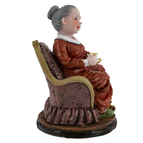 Фигурка декоративная "Бабушка/Дедушка", L10,5 W10,5 H16 см, 2в. фото 5