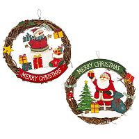 Панно "Рождество", L25,5 W4 H25 см, 2в.