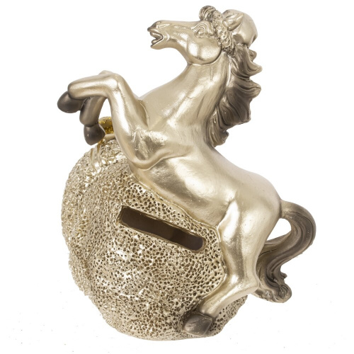 Копилка "Лошадка", L10 W7 H12 см, 2в. фото 5