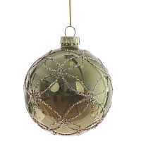 Украшение новогоднее "Шар", D 7 см, L7 W7 H8,5 см Украшение новогоднее "Шар", D 7 см, L7 W7 H8,5 см