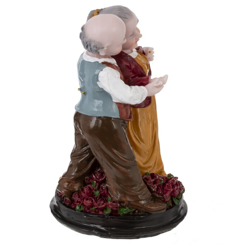 Фигурка декоративная "Бабушка с дедушкой", L9 W9 H14,5 см фото 4