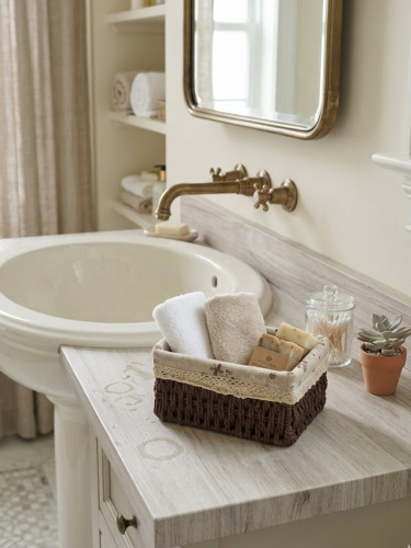 Корзина, L18 W12 H10 см фото 3