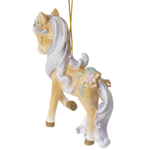Фигурка декоративная подвесная "Лошадка", L7,5 W2 H8,5 см фото 4