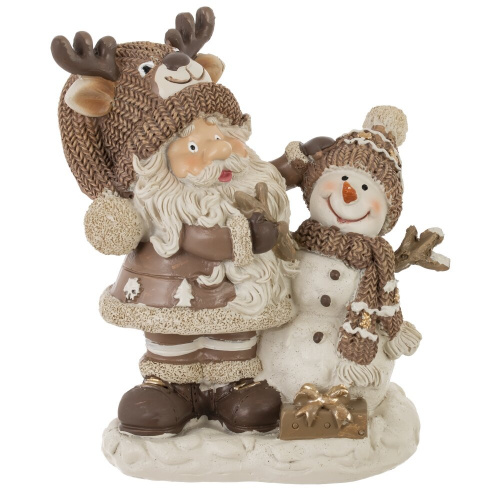 Фигурка декоративная "Дед Мороз", L11,5 W7 H12 см, 2в. фото 3