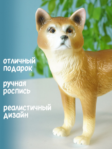 Фигурка декоративная "Акита-ину", L15 W5 H13 см фото 4