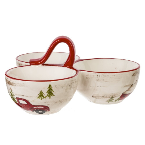 Менажница (3х220мл), 660 мл, L24 W22,5 H12 см