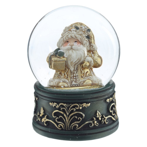 Фигурка декоративная "Дед Мороз" в стекл шаре, D 6.5 см, L6 W6 H8,5 см, 2в. фото 2 Фигурка декоративная "Дед Мороз" в стекл шаре, D 6.5 см, L6 W6 H8,5 см, 2в. фото 2