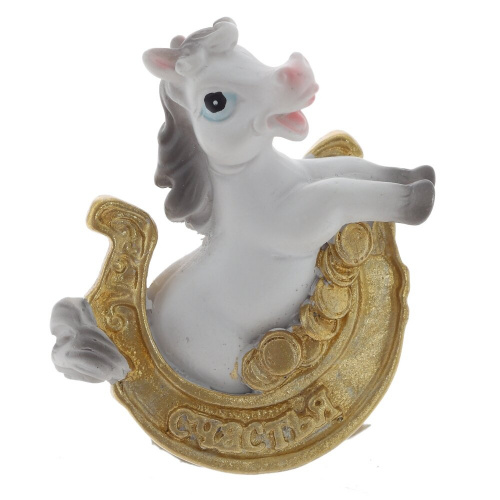 Фигурка декоративная "Лошадка", L5 W2 H5 см, 2в. фото 3
