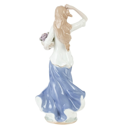 Фигурка декоративная "Девушка", L11 W9,5 H29 см фото 6