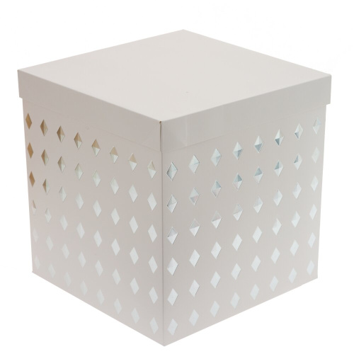 Коробка подарочная (бумага 350г/м2), L29,5 W29,5 H30 см, 4в. фото 4