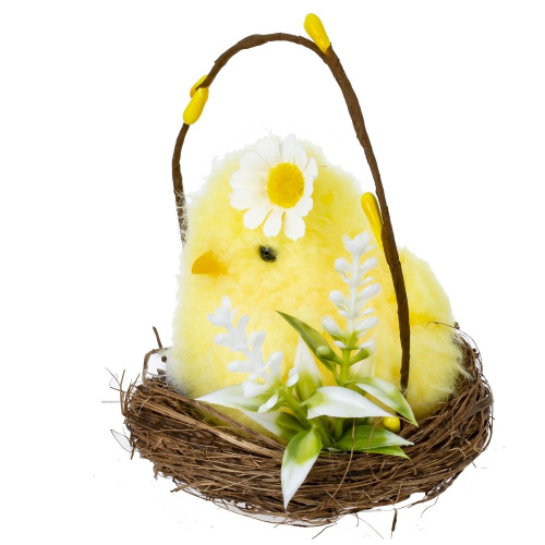 Изделие декоративное "Гнездо пасхальное" (блок 12 шт), L9 W9 H10 см, 3в. фото 3 Изделие декоративное "Гнездо пасхальное" (блок 12 шт), L9 W9 H10 см, 3в. фото 3