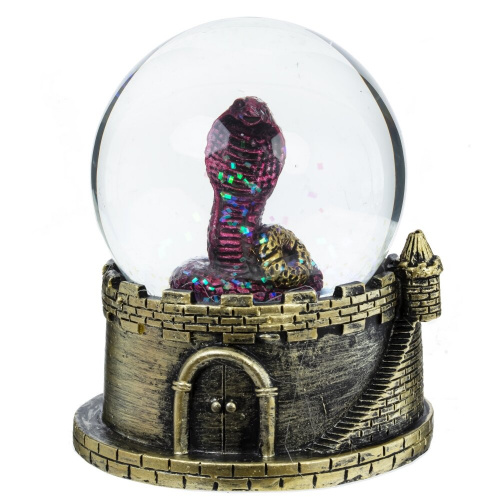 Фигурка декоративная в стекл шаре "Змея", D 6 см, L7 W7 H9 см, 2в. фото 2 Фигурка декоративная в стекл шаре "Змея", D 6 см, L7 W7 H9 см, 2в. фото 2