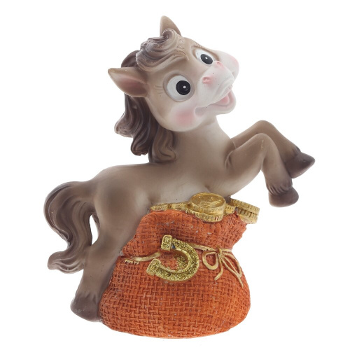 Копилка "Лошадка", L12 W6 H13 см, 4в. фото 3 Копилка "Лошадка", L12 W6 H13 см, 4в. фото 3