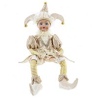 Игрушка набивная с муз и движ "Клоун", L16 W13 H54/31 см