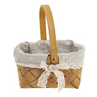 Корзина, L20 W17 H24/12 см