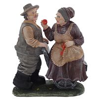 Фигурка декоративная "Бабушка с дедушкой", L16 W10 H19 см