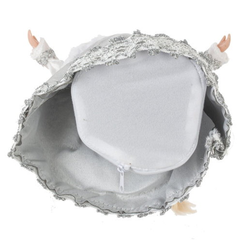 Снегурочка с ёмкостью для конфет, L20 W14 H45 см фото 4 Снегурочка с ёмкостью для конфет, L20 W14 H45 см фото 4