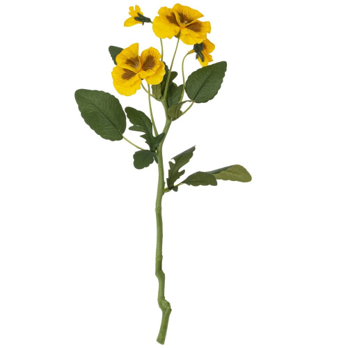 Цветок искусственный "Фиалка", L9 W8 H37 см фото 2