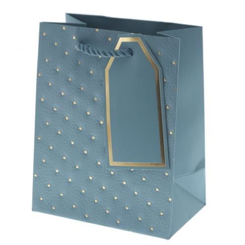 Пакет подарочный XS (бумага 210г/м2, блок 12шт), L12 W7 H15 см, 4в. фото 2