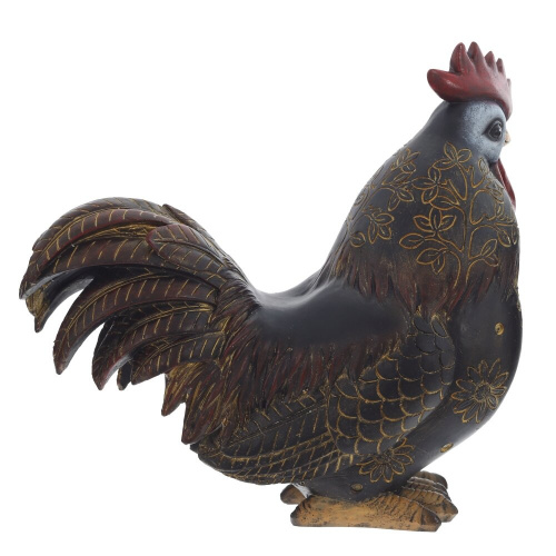 Фигурка декоративная "Петух", L24 W10 H23 см фото 3